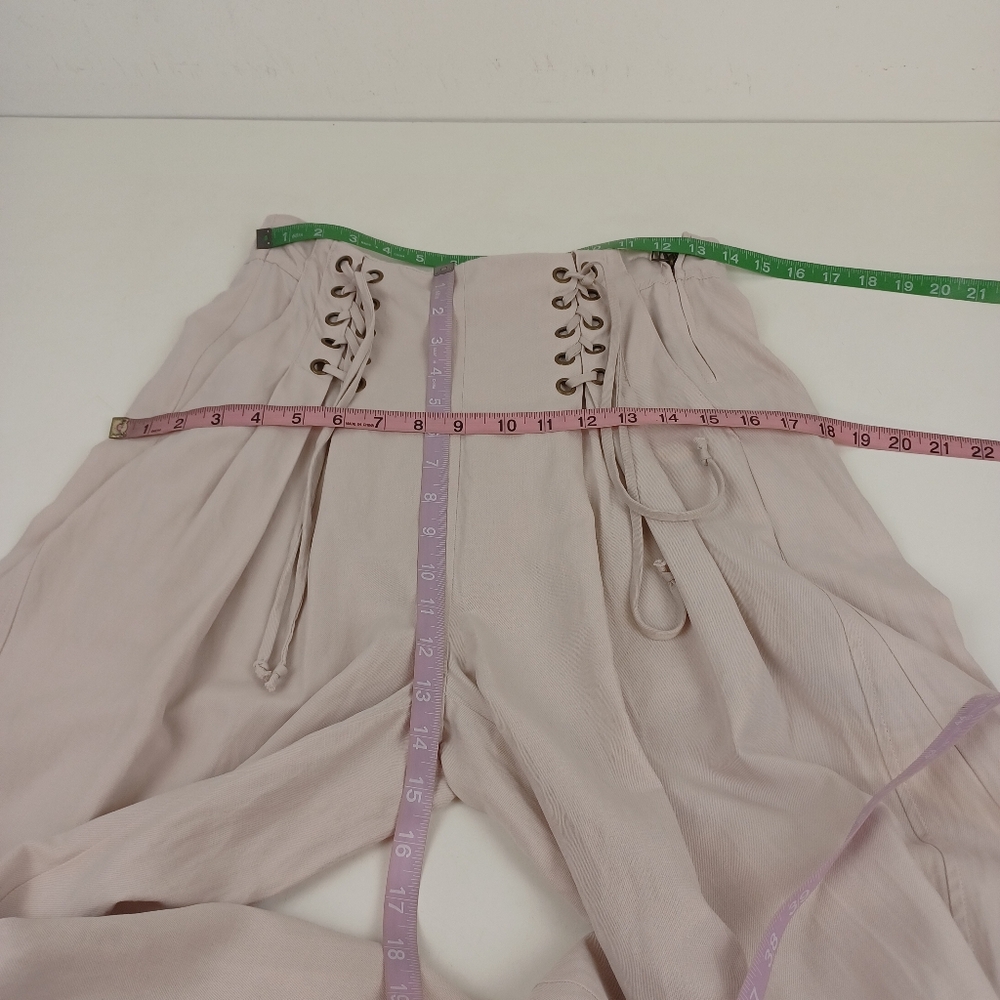 Ulla Johnson Cream Wide-Leg Pants - Picture 13 of 16